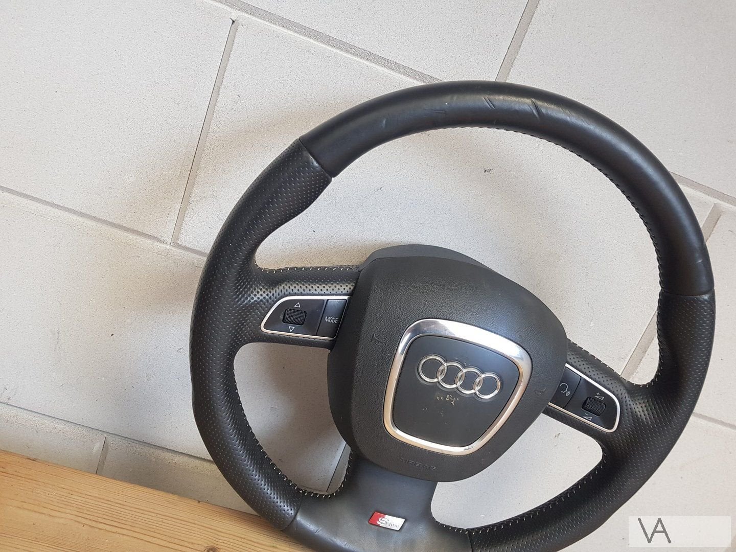 Audi A4 8k 2008 - 2013 A5 3 spaak stuur S line knoppen MFD, Gebruikt, -, -, -