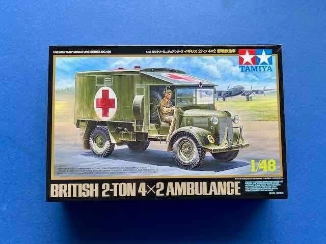 Tamiya	32605	British 2-ton 4x2 Ambulance (Austin K2/Y)	1/48, Auto, Verzenden, 1:32 tot 1:50, Nieuw