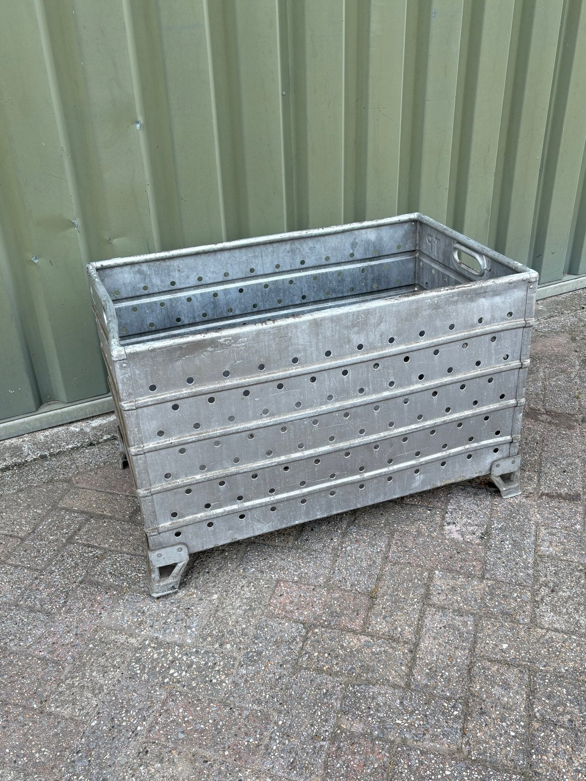 Zarges aluminium bak/kist - Gebruikt, Ophalen, Gebruikt, 40 tot 60 cm, Bak of Kist