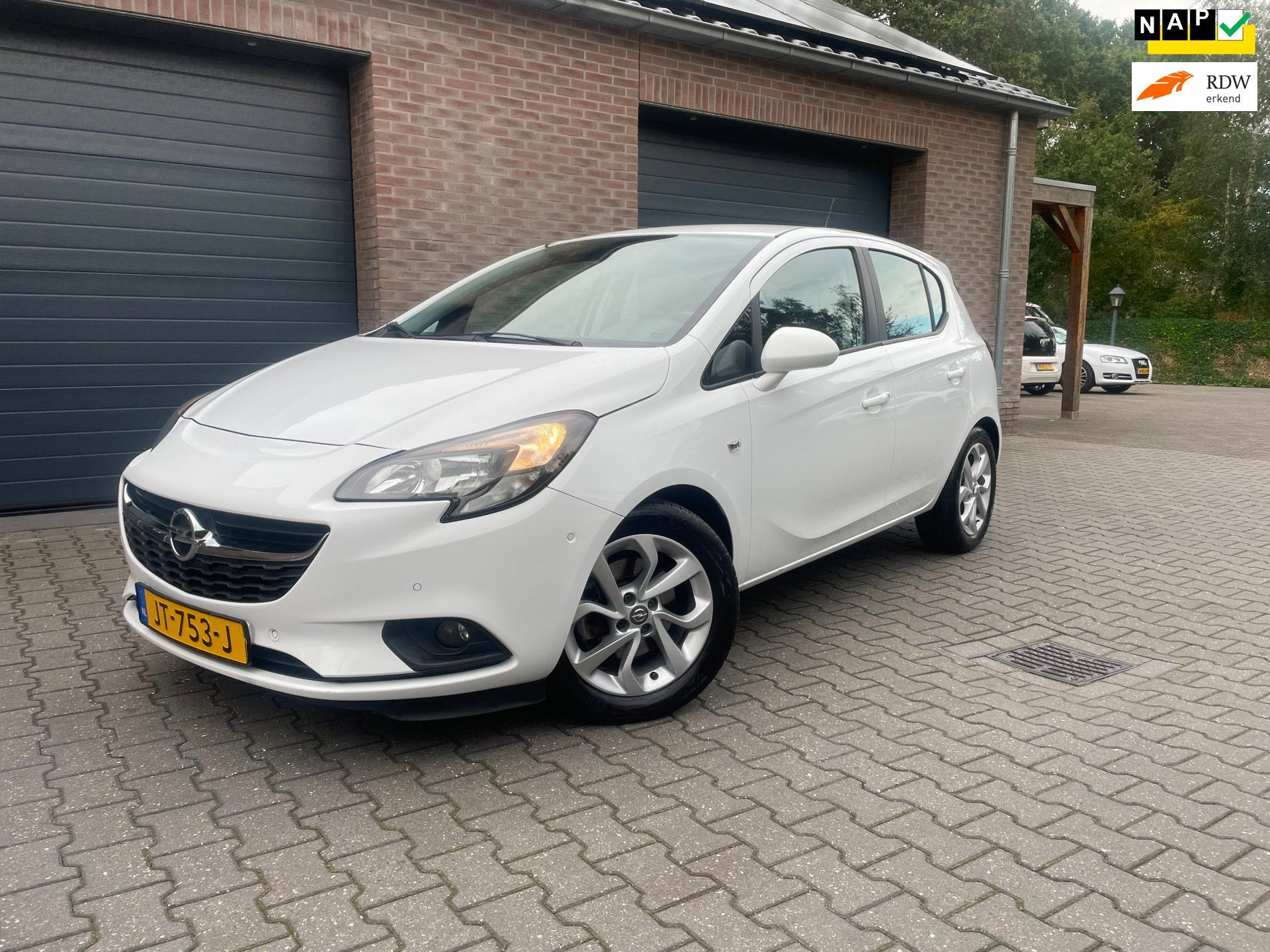 Opel Corsa 1.0 Turbo Edition AIRCO CAMERA PDC V+A 2016, Voorwielaandrijving, Dealer onderhouden, Gebruikt, Euro 6