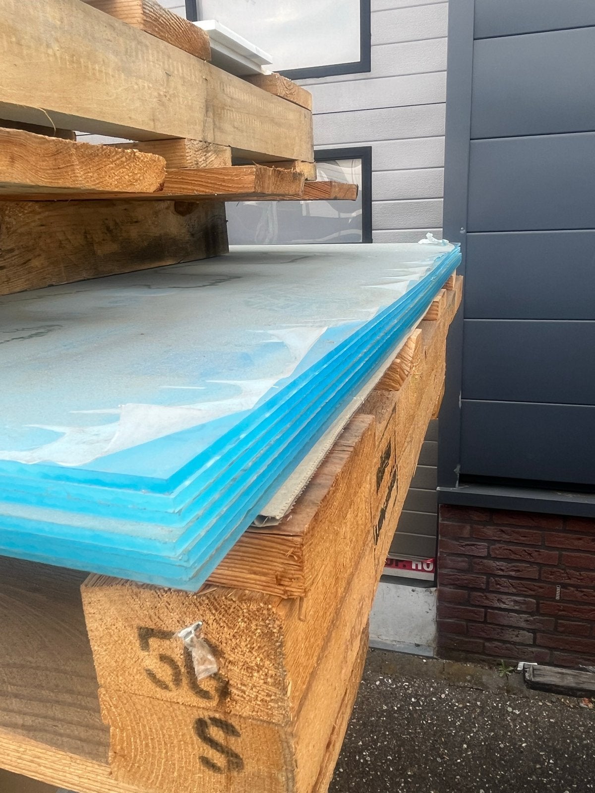 Plexiglas platen 4mm dik - 400x100cm, Ophalen, 80 tot 120 cm, Nieuw, 160 cm of meer