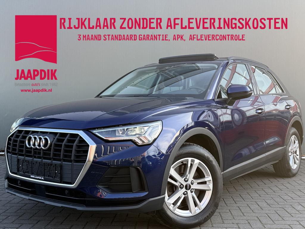 Audi Q3 BWJ 2022 45 TFSI 150 PK e Advanced edition PANO | FU, Auto's, Stof, Gebruikt, Met garantie (alle), Blauw