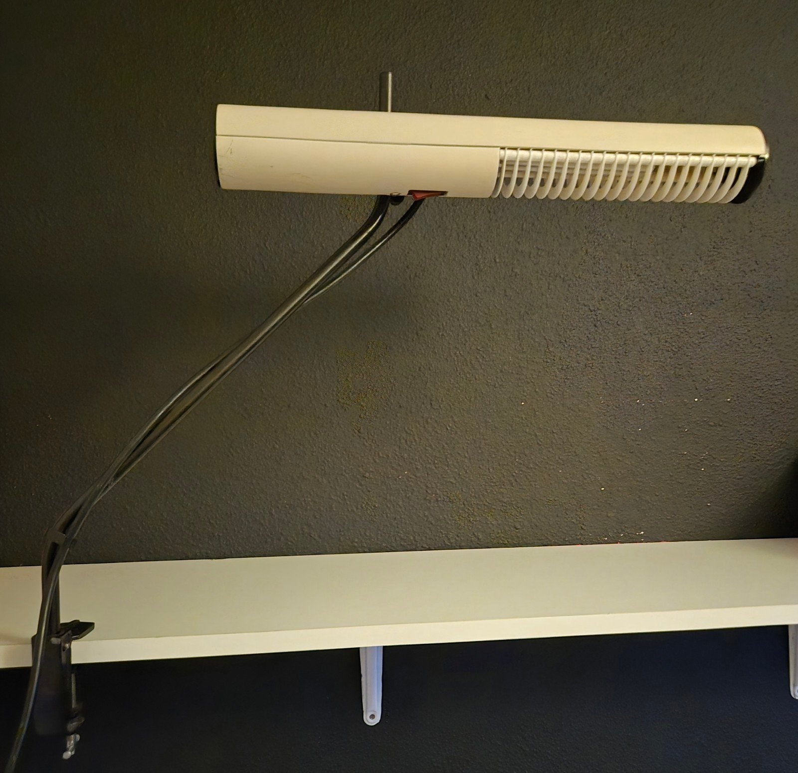 Vintage bureaulamp Architectenlamp met klem, Huis en Inrichting, Ophalen of Verzenden