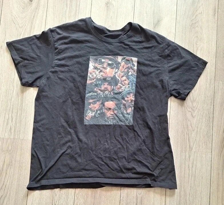 Hiphop rap T-shirt zwart maat XL, Ophalen of Verzenden, Zo goed als nieuw, Maat 56/58 (XL), Zwart