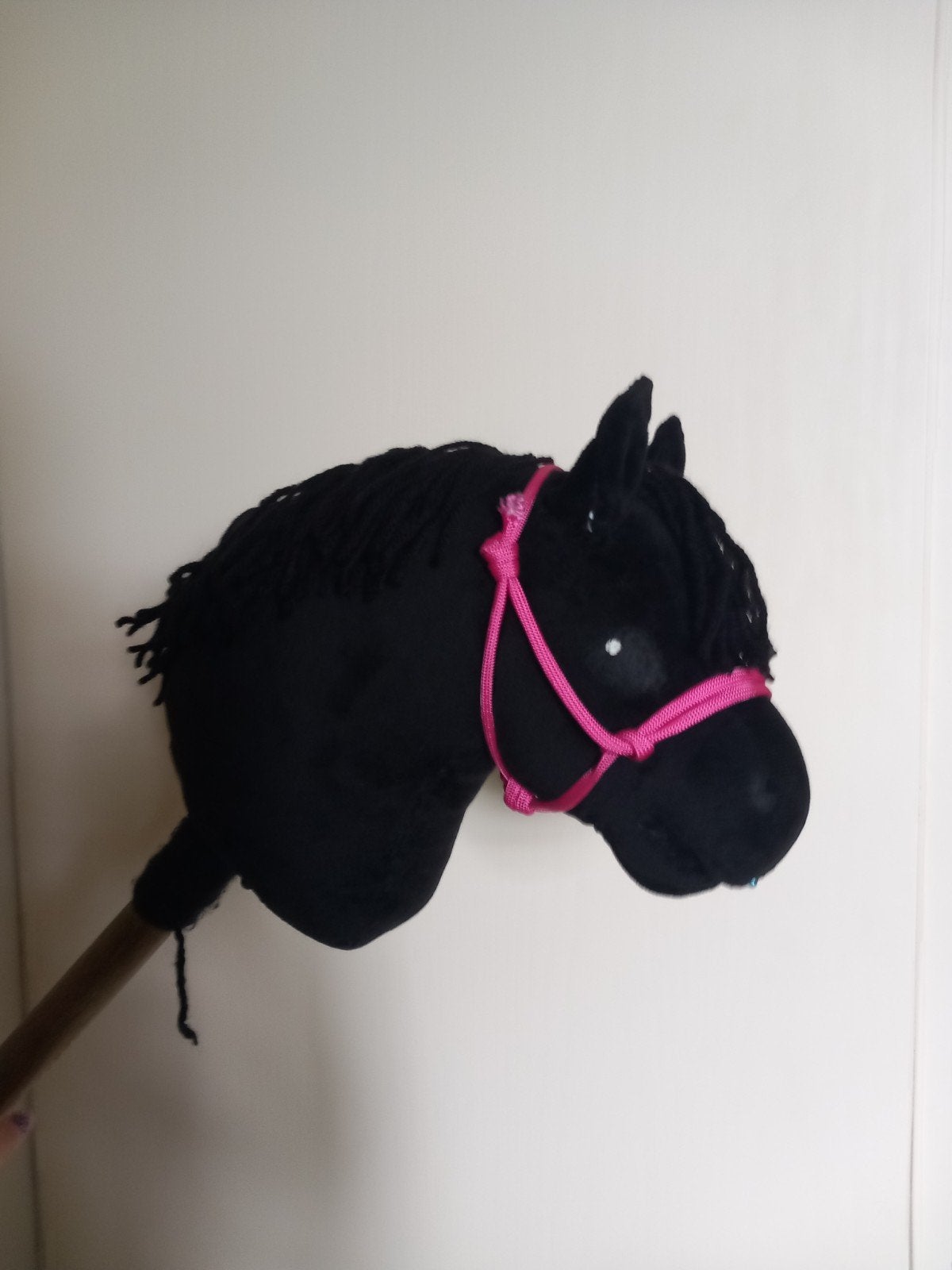 Hobbyhorse zwart met bles, Ophalen of Verzenden, Nieuw