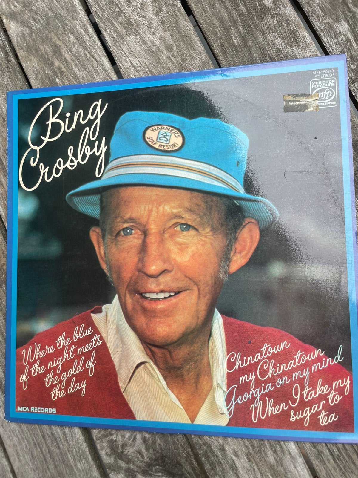 Bing Crosby van MCA records, Ophalen of Verzenden, Zo goed als nieuw, 12 inch