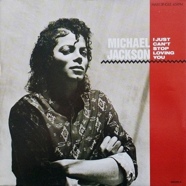 Michael Jackson - I just can't stop loving - 12 inch, Cd's en Dvd's, Vinyl Singles, Zo goed als nieuw, Originele persing, Pop