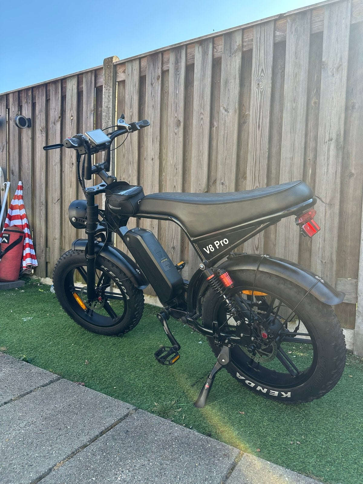 Fatbike v8 pro een stoere fiets, Fietsen en Brommers, Elektrische fietsen, Gebruikt, 51 tot 55 cm, 50 km per accu of meer, Ophalen