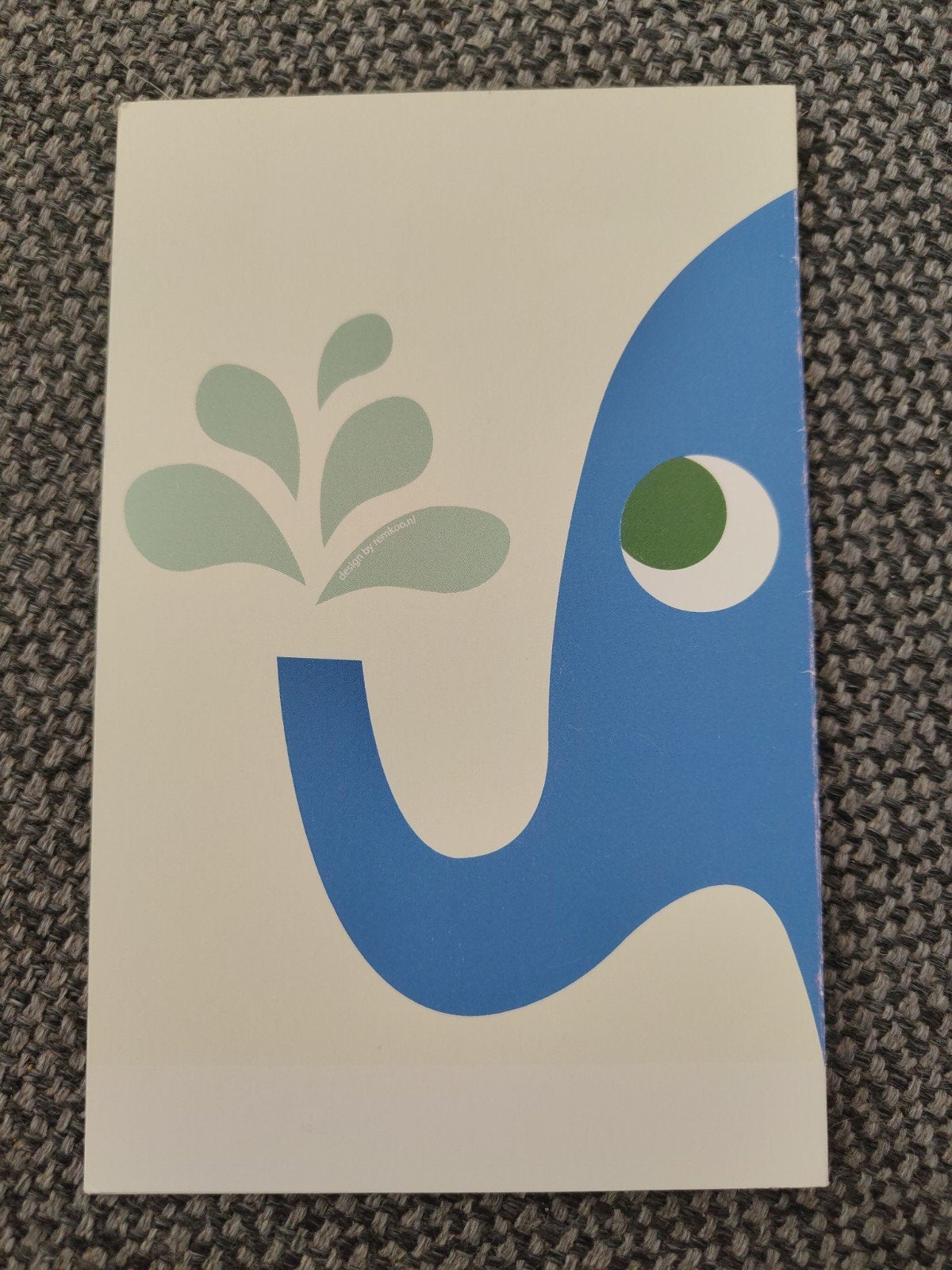 olifanten kaart, Ophalen of Verzenden, 2000 tot heden, Geboortekaartje