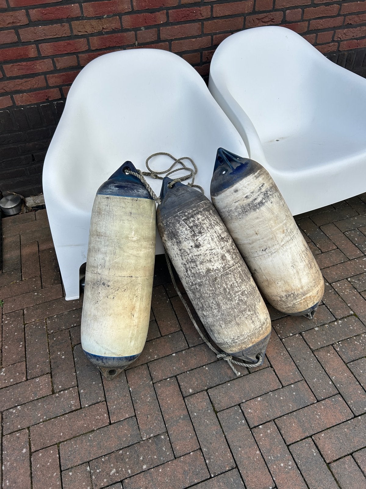 3 stootwillen - Functioneel voor uw boot, Watersport en Boten, Accessoires en Onderhoud, Ophalen, Gebruikt, Overige typen