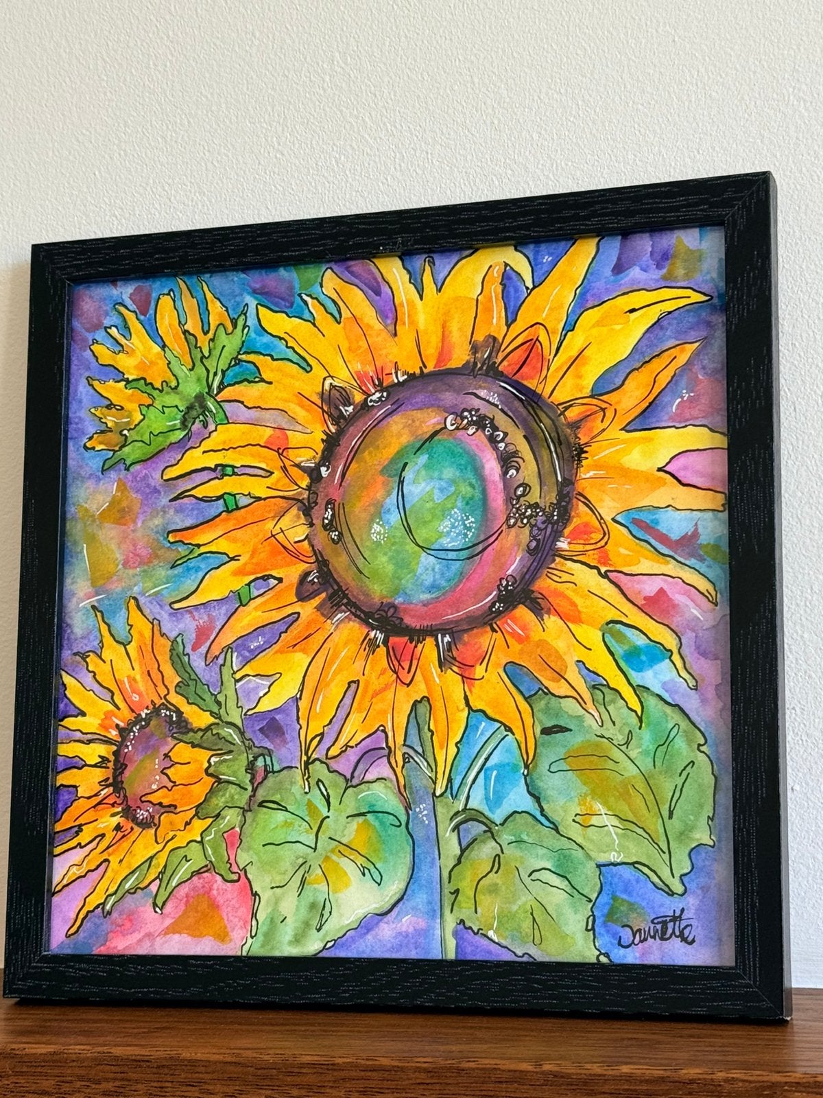 Sunflower Abstract, Verzenden