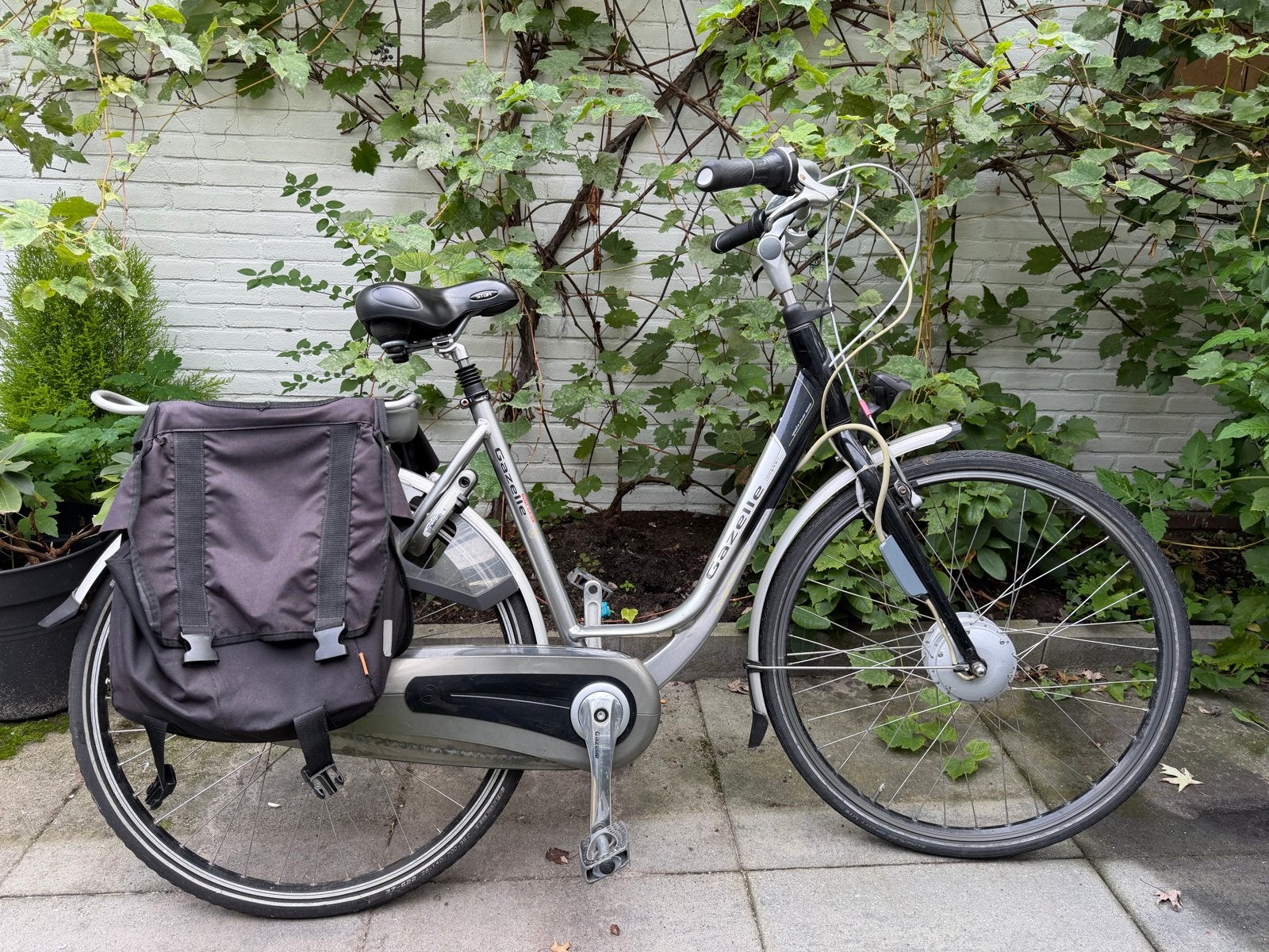Gazelle Innergy elektrische fiets met fietstassen, Ophalen, Gebruikt, 55 tot 59 cm, Gazelle
