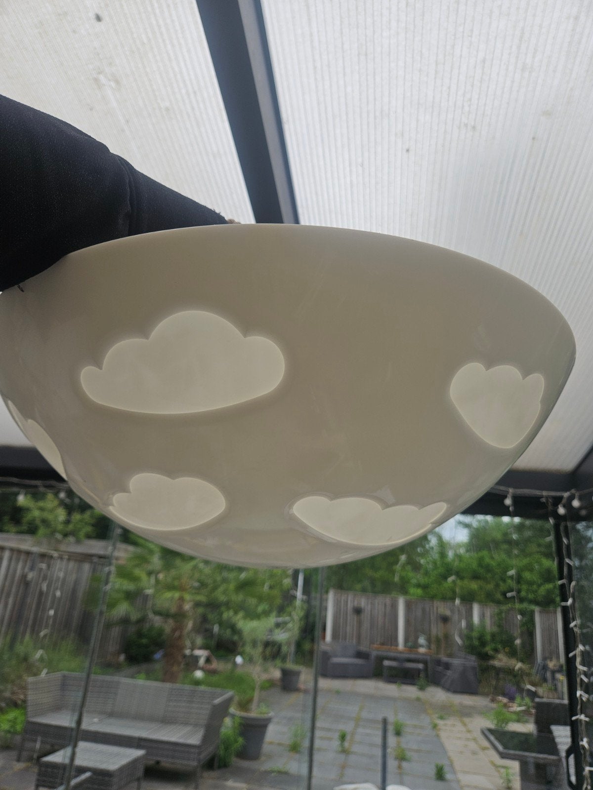 Wolken Lamp voor Kinder Slaapkamer - 46cm Doorsnee, Kinderen en Baby's, Kinderkamer | Inrichting en Decoratie, Lamp, Ophalen of Verzenden