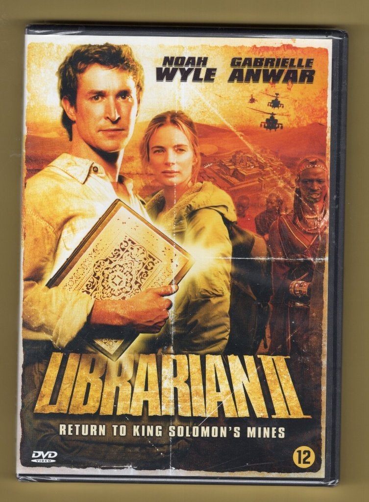 Librarian II Return To King Solomon's Mines DVD Nieuw & Seal, Engels, Alle leeftijden, Nederlands, Fantasy