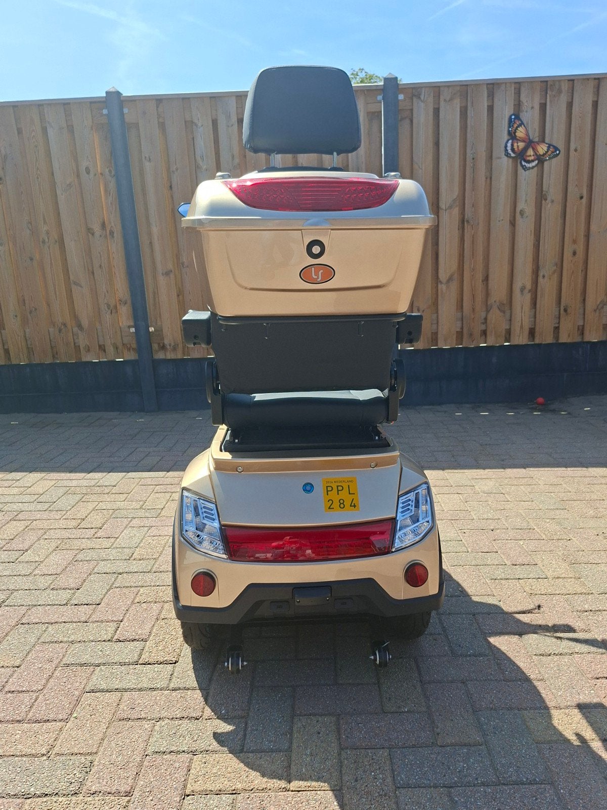 zgan scootmobiel, Ophalen, Zo goed als nieuw, 46 km of meer, 16 km/u of meer