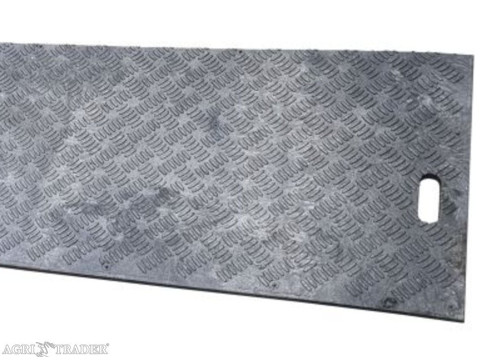 Handzame kunststof rijplaat 240x60x2cm, Niet opgegeven, -, Niet opgegeven