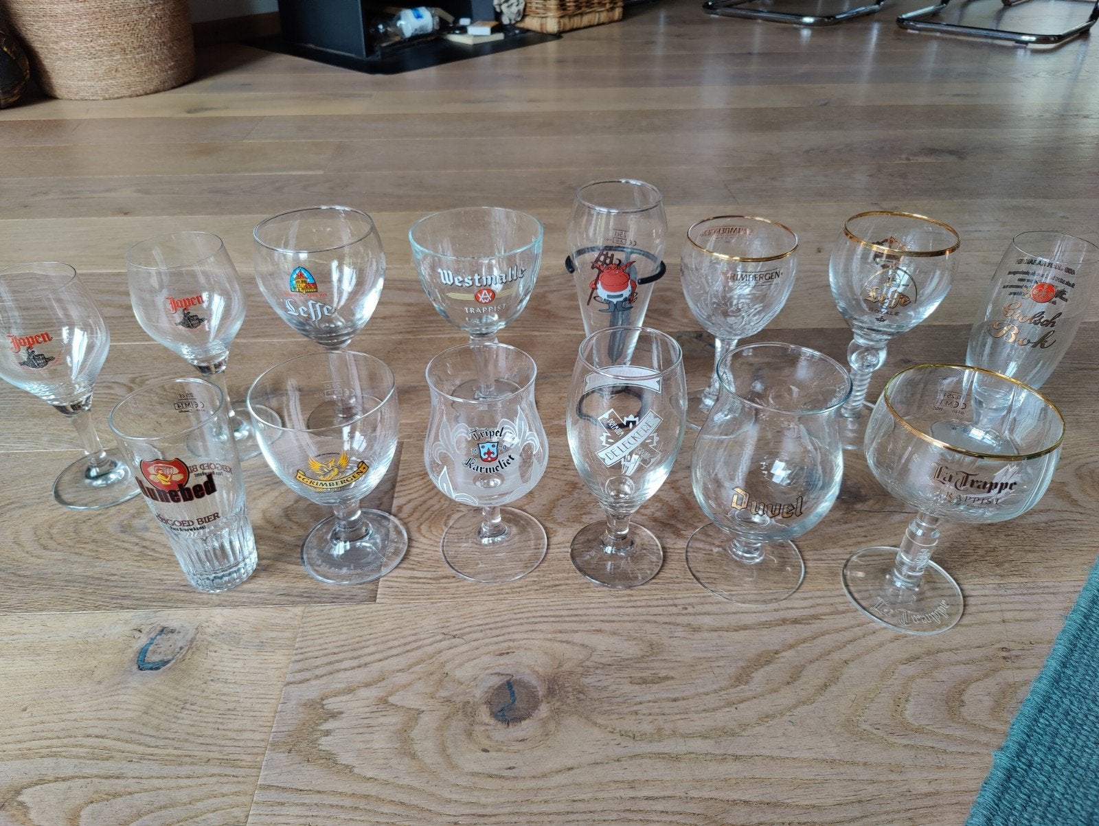 Bierglazen collectie - diverse merken, Ophalen of Verzenden