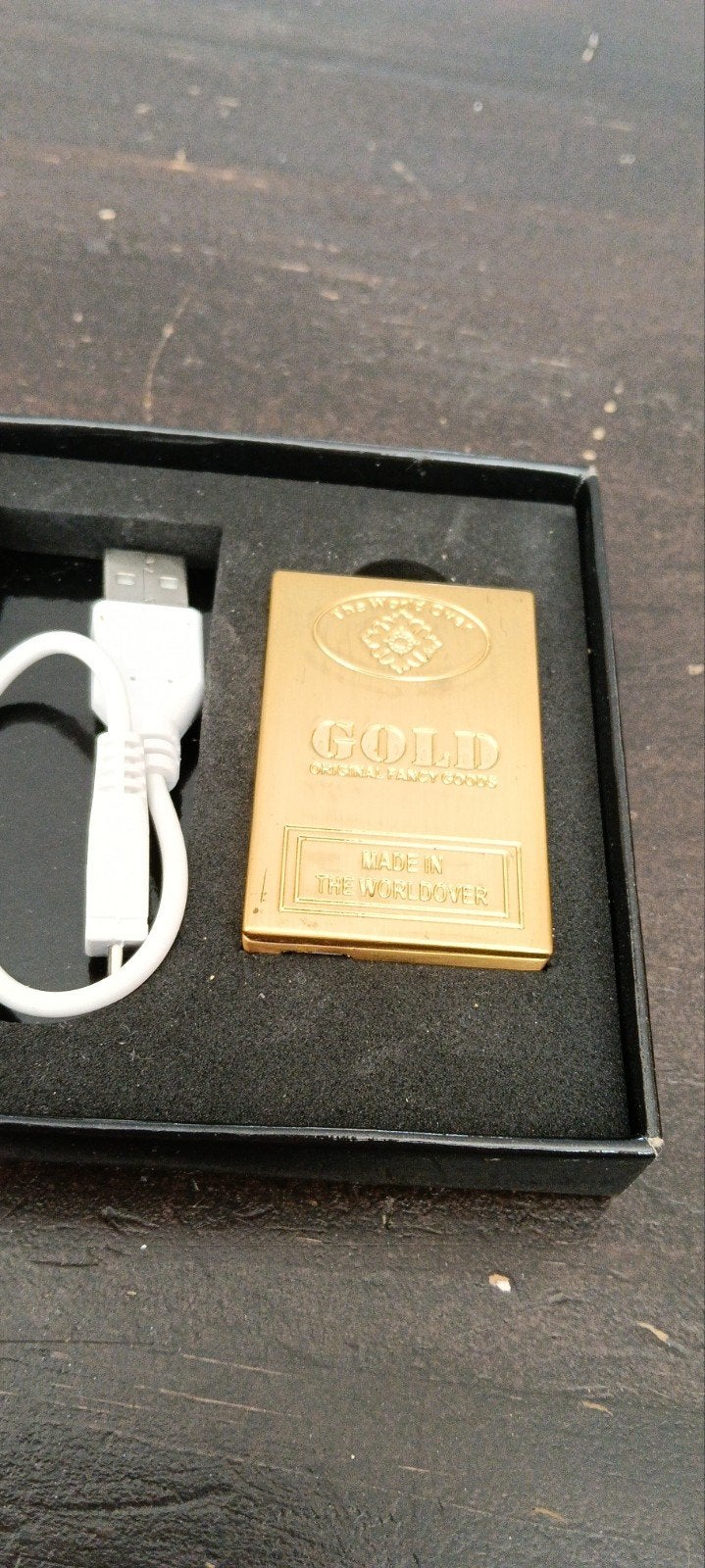 Champ USB Igniters - Gouden Aansteker, Ophalen of Verzenden, Nieuw, Aansteker