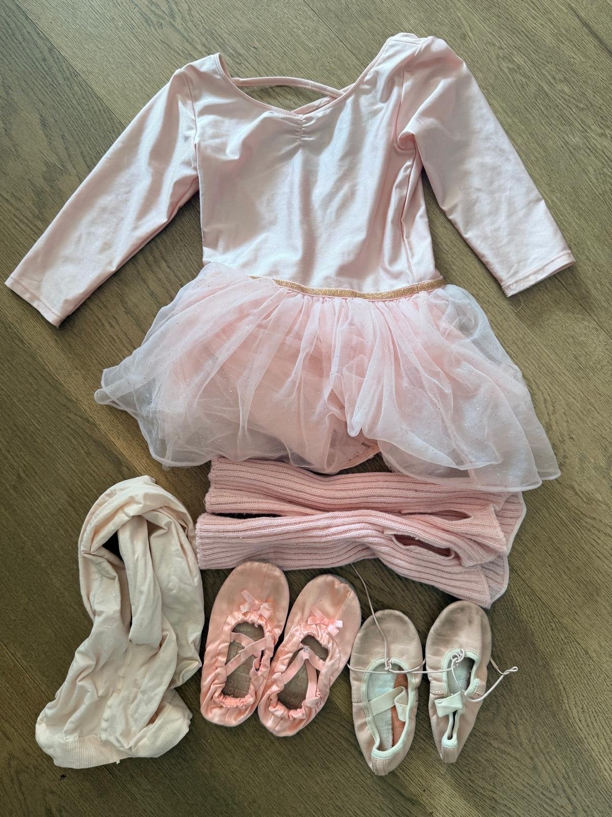H&M Balletpakje Maat 122/128, Verzenden, Gebruikt, Meisje, Setje