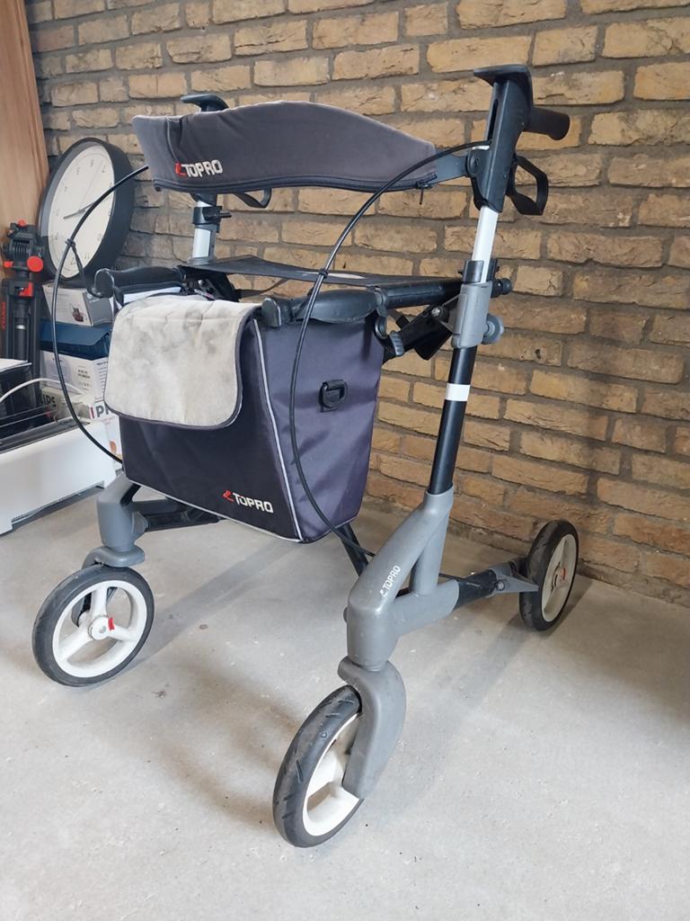 Rollator van topro troja, Ophalen, Opvouwbaar, Gebruikt