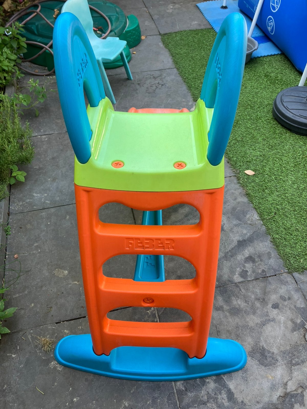 Glijbaantje merk Feber, Kinderen en Baby's, Ophalen, Gebruikt, Glijbaan