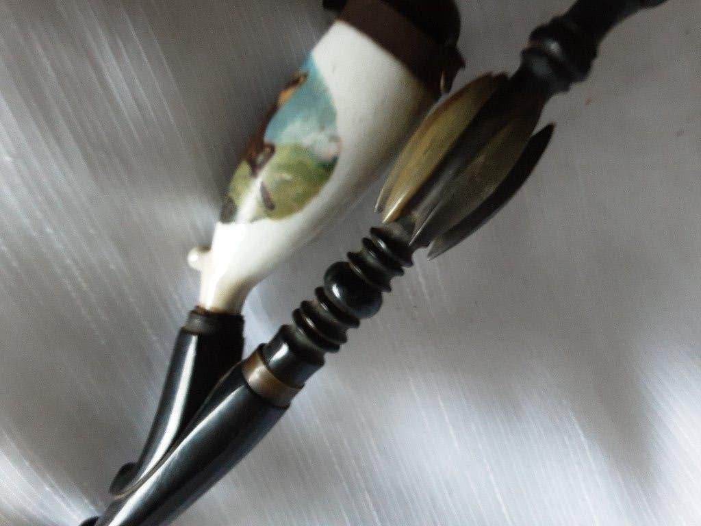 oude rookpijp 47 cm lang, Ophalen of Verzenden, Gebruikt
