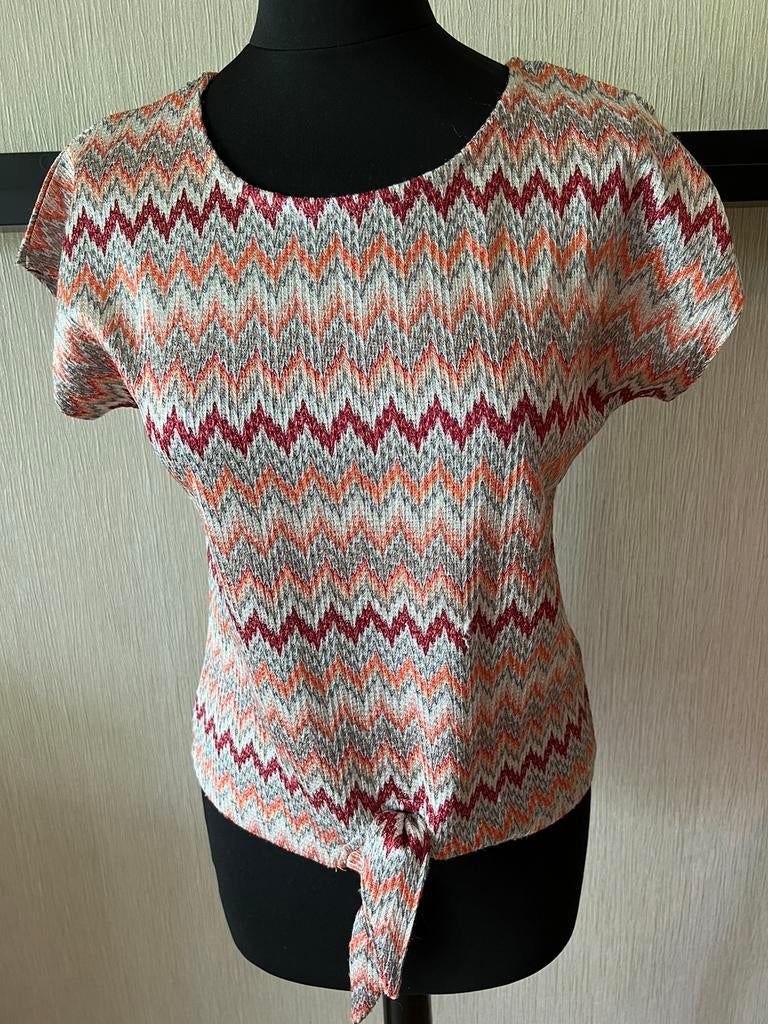 Damesshirt van het merk Cotton Club, Kleding | Dames, Tops, Ophalen of Verzenden, Zo goed als nieuw, Maat 34 (XS) of kleiner, Korte mouw