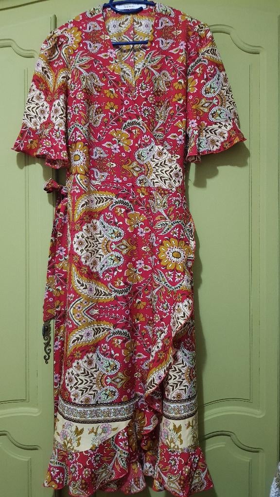 Paisley wikkeljurk/strandjurk Summum, Maat 38/40 (M), Summum, Ophalen of Verzenden, Zo goed als nieuw