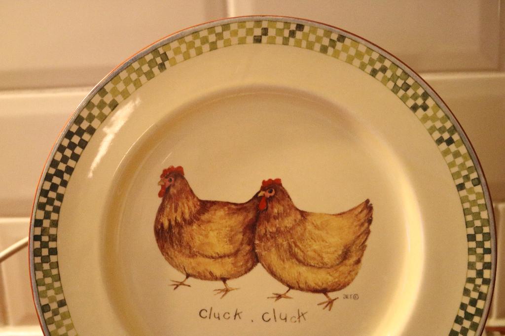 Jet by ter Steege Cluck Cluck onderdelen kippen servies, Gebruikt, Overige typen, Ophalen of Verzenden, Overige stijlen