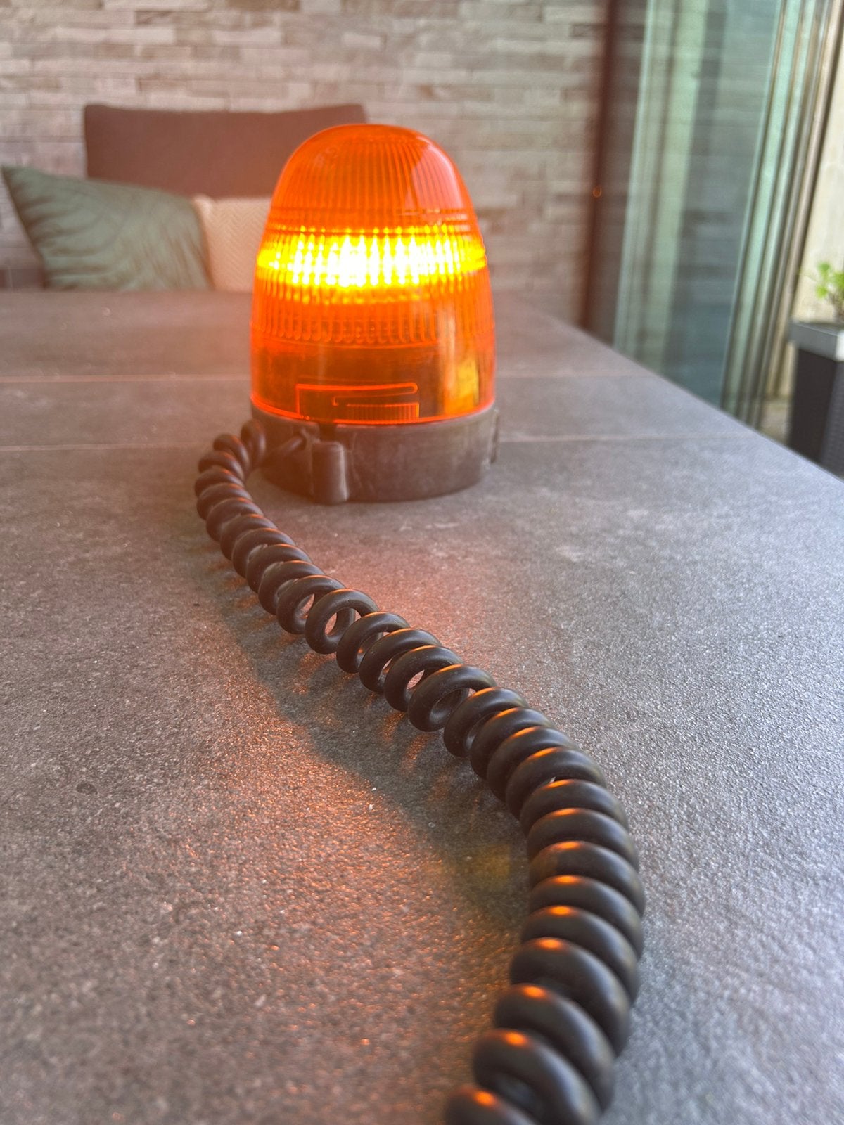 Zwaailamp/zwaailicht led met magneet, Ophalen of Verzenden, Zo goed als nieuw