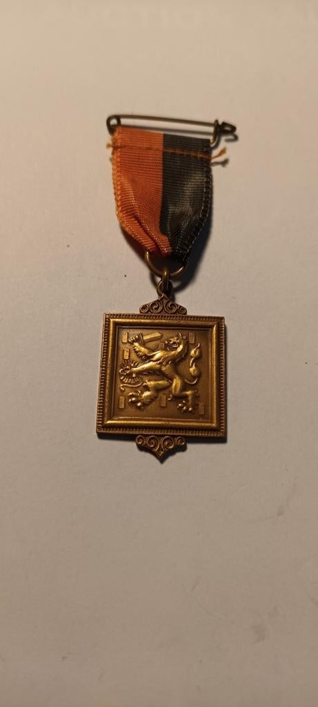 Jubileum RODE KRUIS Wandeltocht Medaille Amsterdam 1949, Postzegels en Munten, Penningen en Medailles, Ophalen of Verzenden, Overige materialen