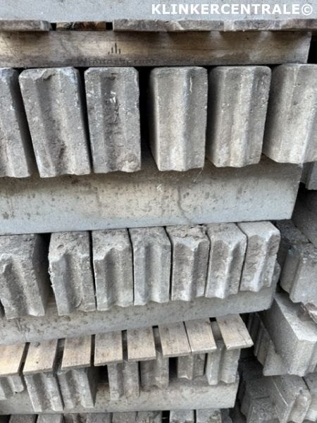 600 st betonbanden 10x20x100cm opsluitbanden gazonbanden