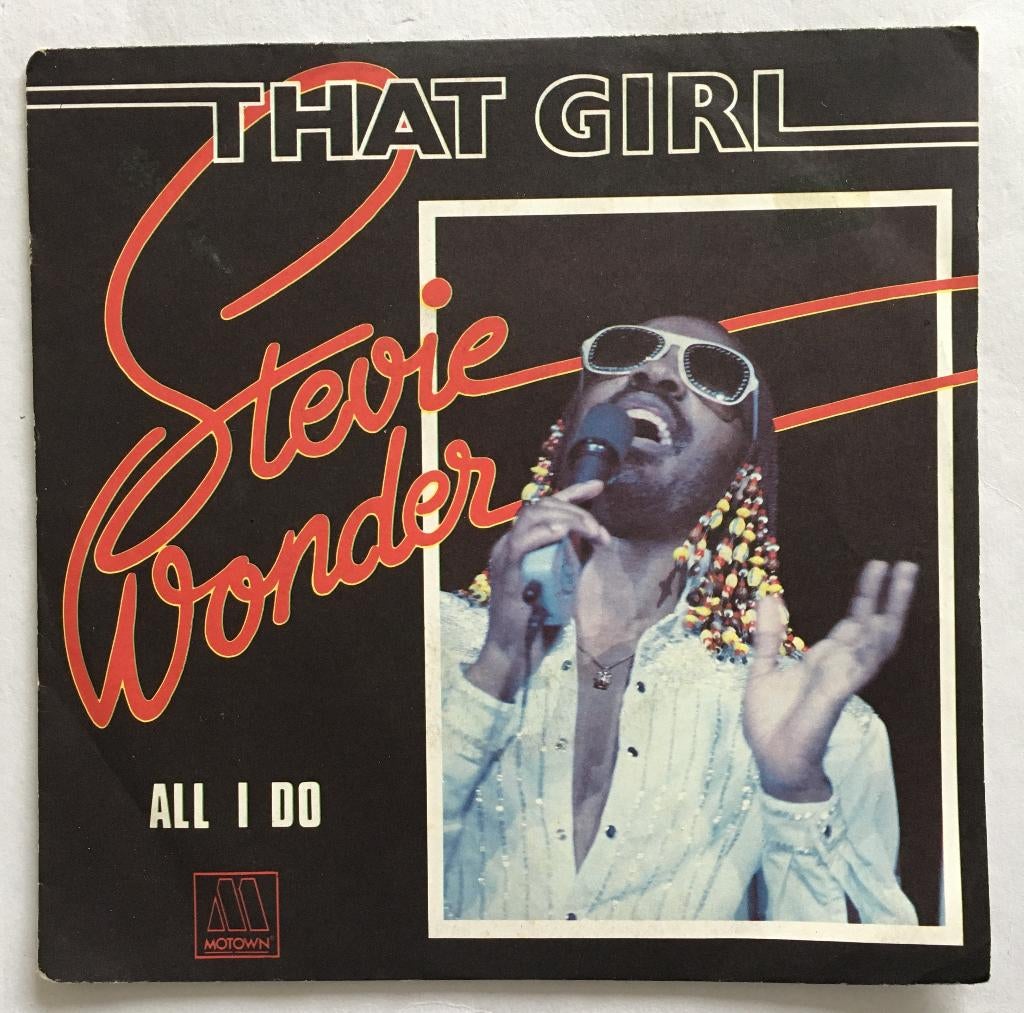 Stevie Wonder op 2 Singles, Ophalen of Verzenden, Zo goed als nieuw, R&B en Soul