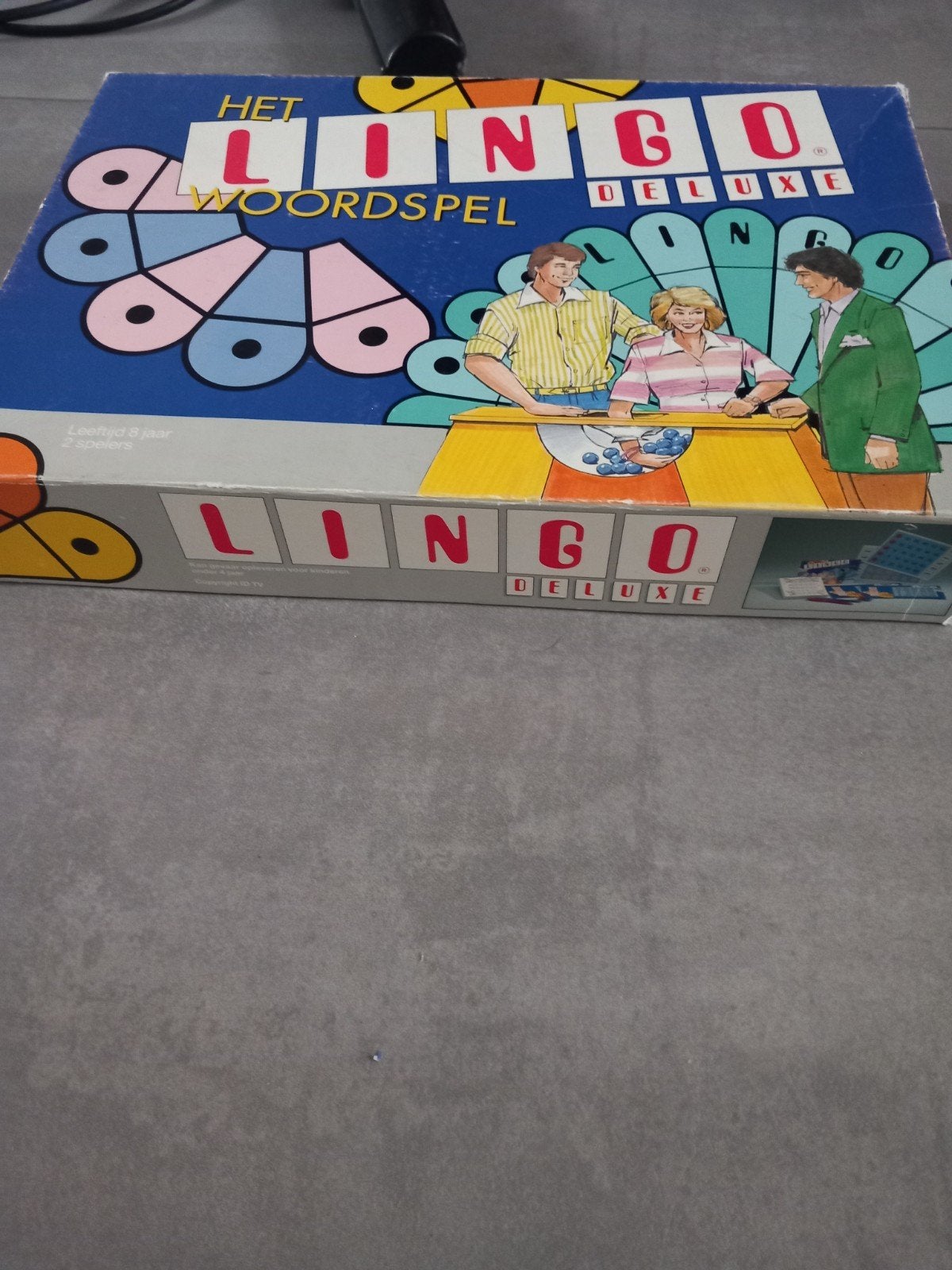 Lingo Deluxe Woordspel - Zo goed als nieuw, Hobby en Vrije tijd, Een of twee spelers, Ophalen of Verzenden, Zo goed als nieuw