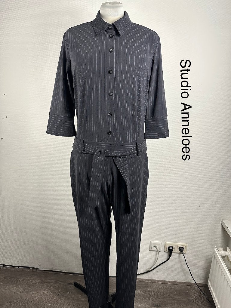 Studio Anneloes Jumpsuit  (mt: 44)031,6/284, Studio Anneloes, Zwart, Studio Anneloes, Maat 42/44 (L)