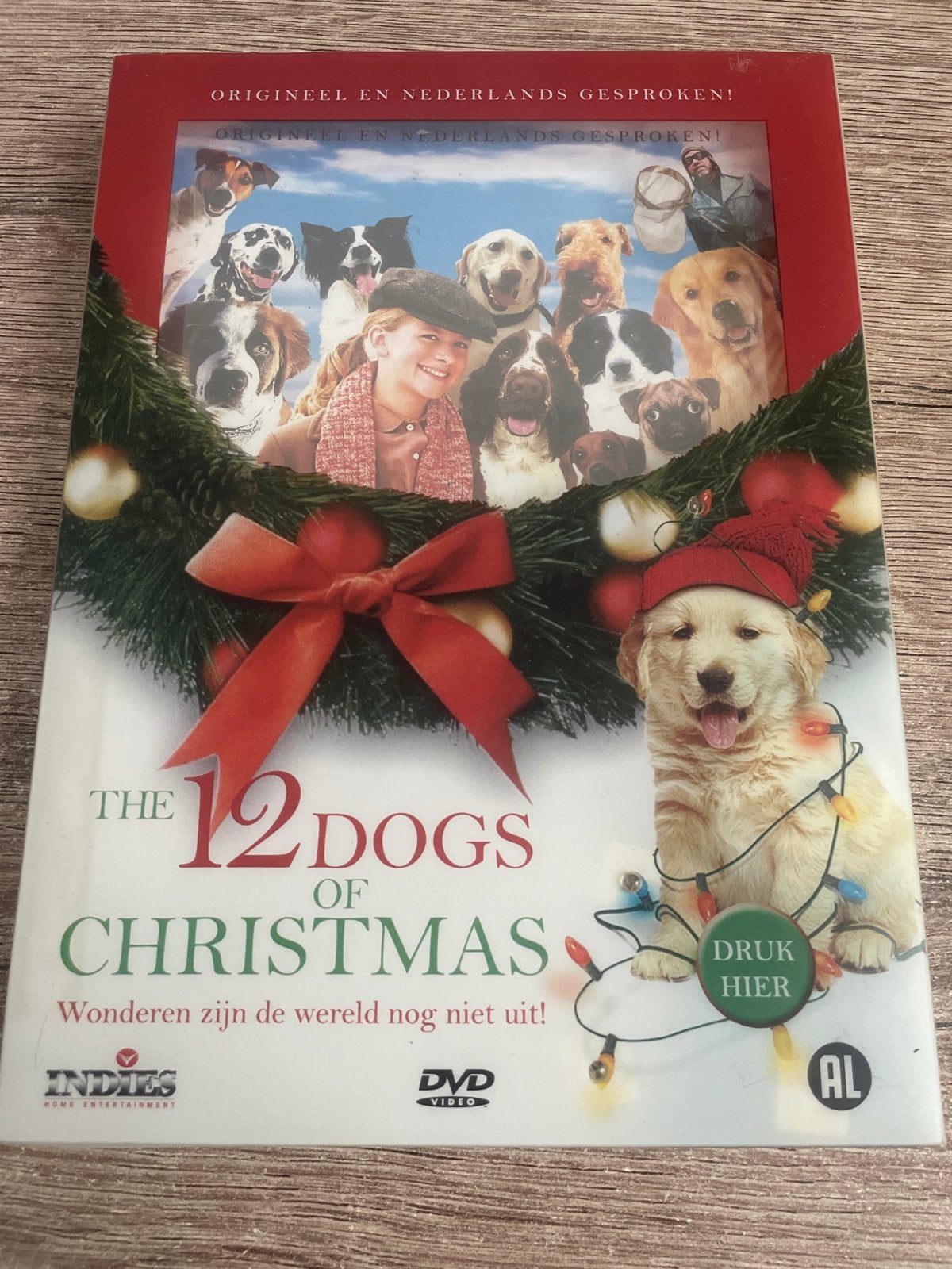 The 12 Dogs of Christmas DVD - Origineel & Nederlands gespro, Alle leeftijden, Nederlands, Zo goed als nieuw, Familie