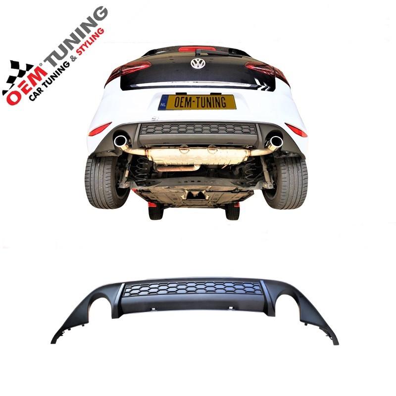 Diffuser voor Golf 7 GTI look | OEM DESIGN | 2012-2017, Ophalen of Verzenden