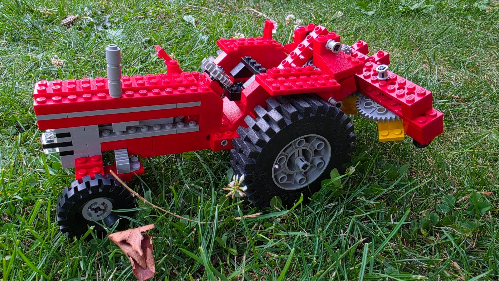 851 Lego tractor, Lego, Compleet, Ophalen of Verzenden, Complete set