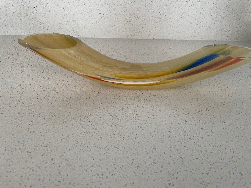 Mid- century gondola schaal 33cm, Ophalen of Verzenden