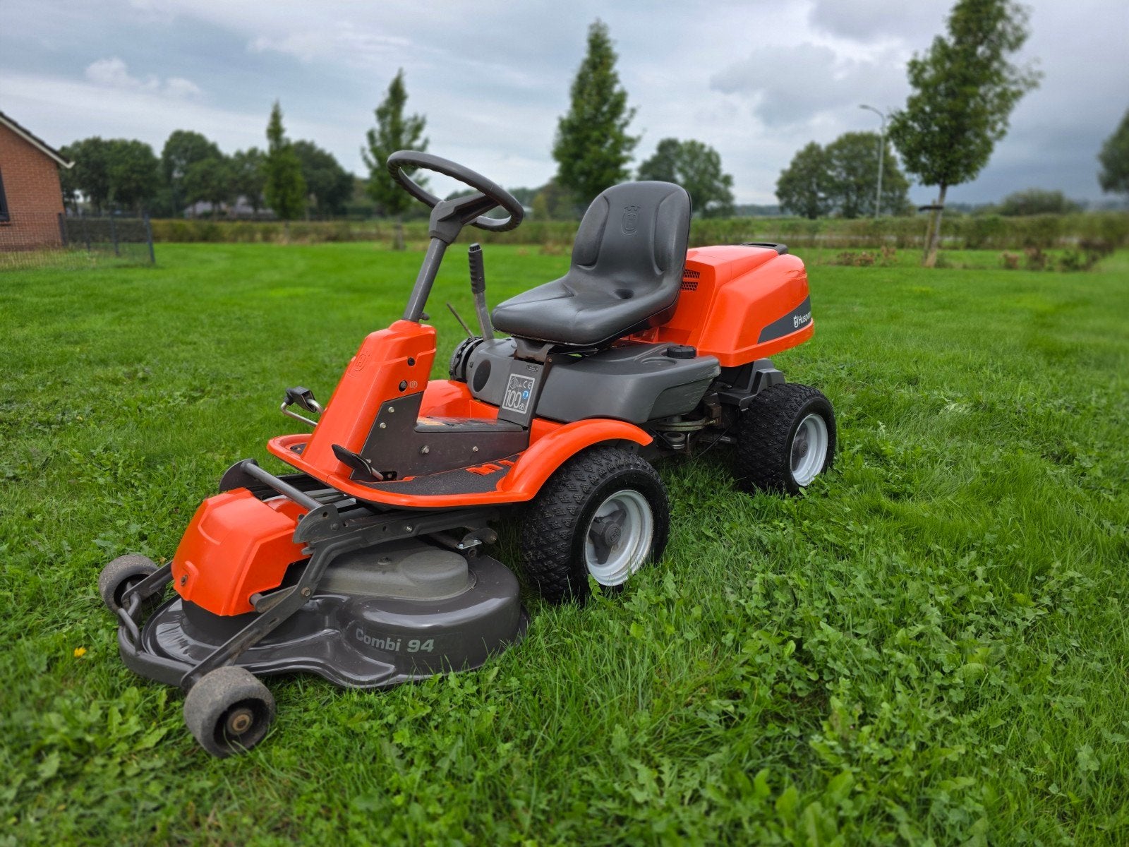 zeer nette Husqvarna rider R15C frontmaaier, Ophalen, ., ., .
