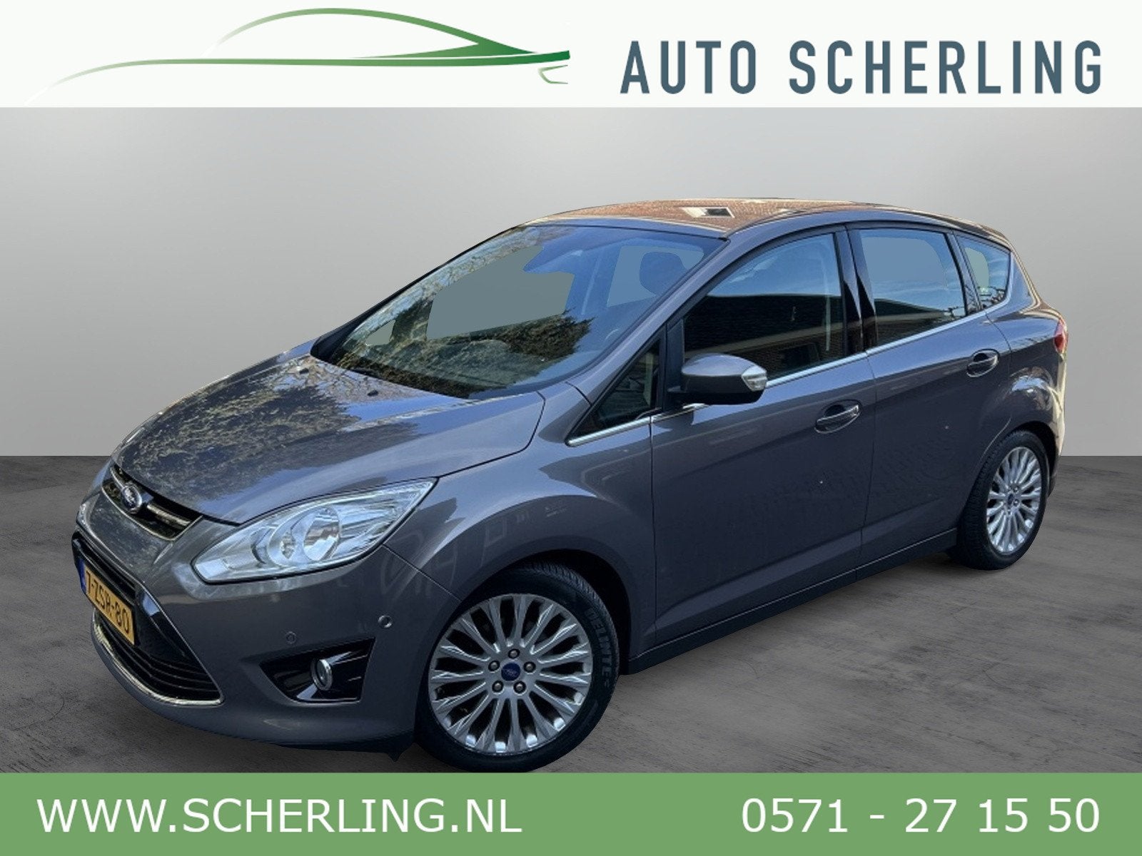 Ford C-MAX 1.0 125pk Edition Plus Camera, Navi, Trekhaak, 17, Auto's, Voorwielaandrijving, Euro 5, Gebruikt, Origineel Nederlands