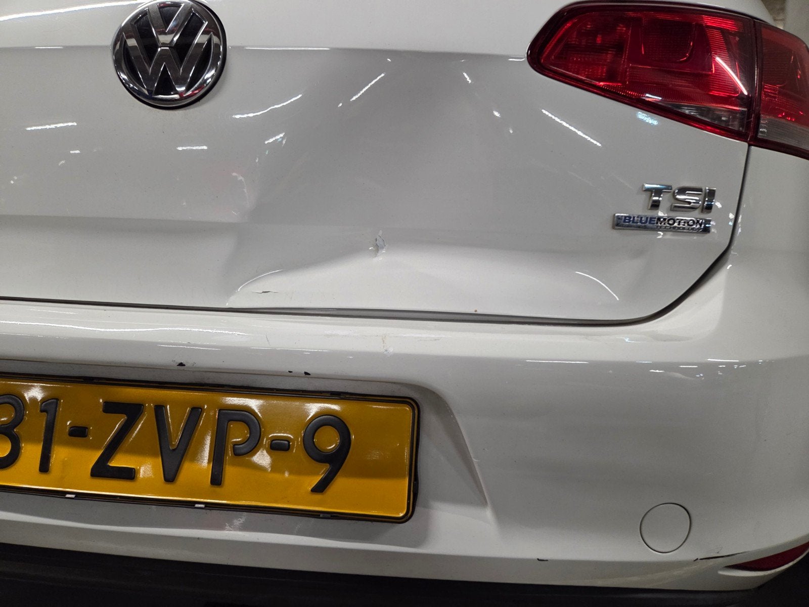 golf 7 uit 2013, Ophalen