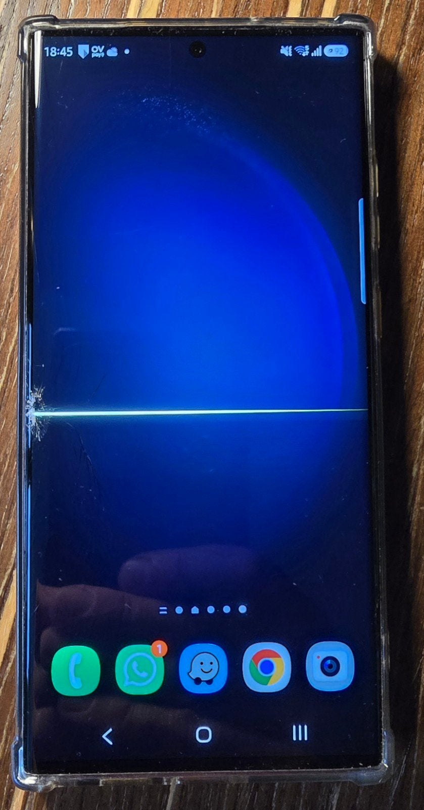 Samsung S23 Ultra met gebarsten scherm, touch werkt, Gebruikt, Touchscreen, Ophalen of Verzenden, Zonder abonnement