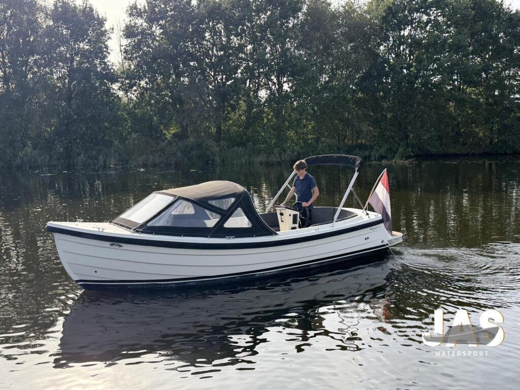 Waterspoor 707 Nanni 21pk bimini (bwj 2012), Watersport en Boten, Binnenboordmotor, Diesel
