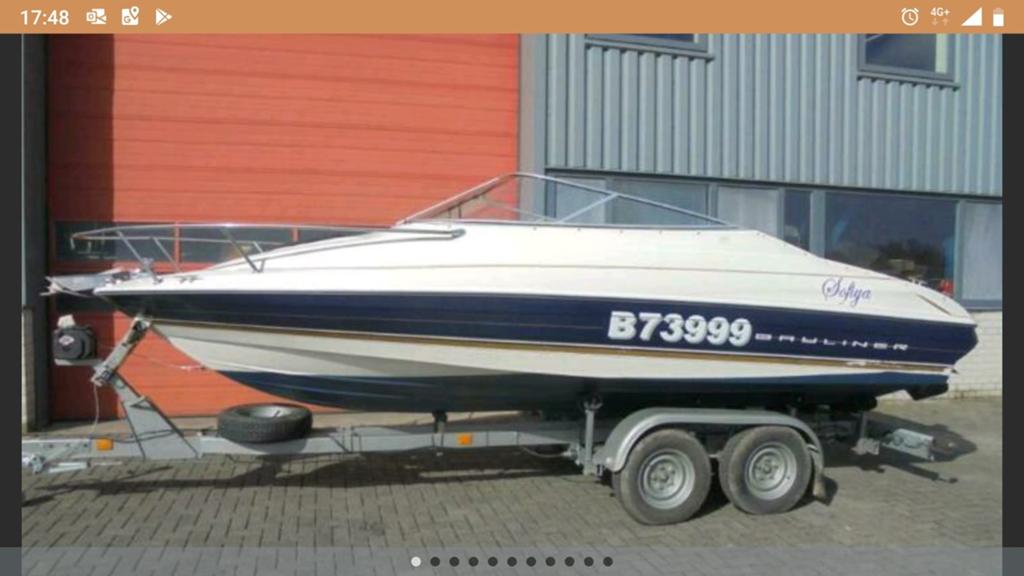 Bayliner Capri Cuddy 2052 met gereviseerde motor en trailer, Watersport en Boten, Ophalen, Gebruikt, Binnenboordmotor, 120 tot 200 pk