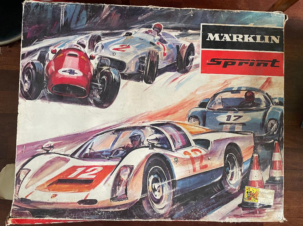 Märklin Sprint 1409 Racebaan uit 1968, Kinderen en Baby's, Speelgoed | Racebanen, Overige merken, Zelf te bouwen, Ophalen of Verzenden