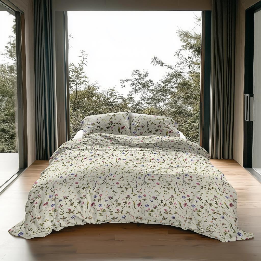 Heckett dekbedovertrek HARPER FLANEL SALE, Eenpersoons, Verzenden, Dekbedovertrek, Nieuw