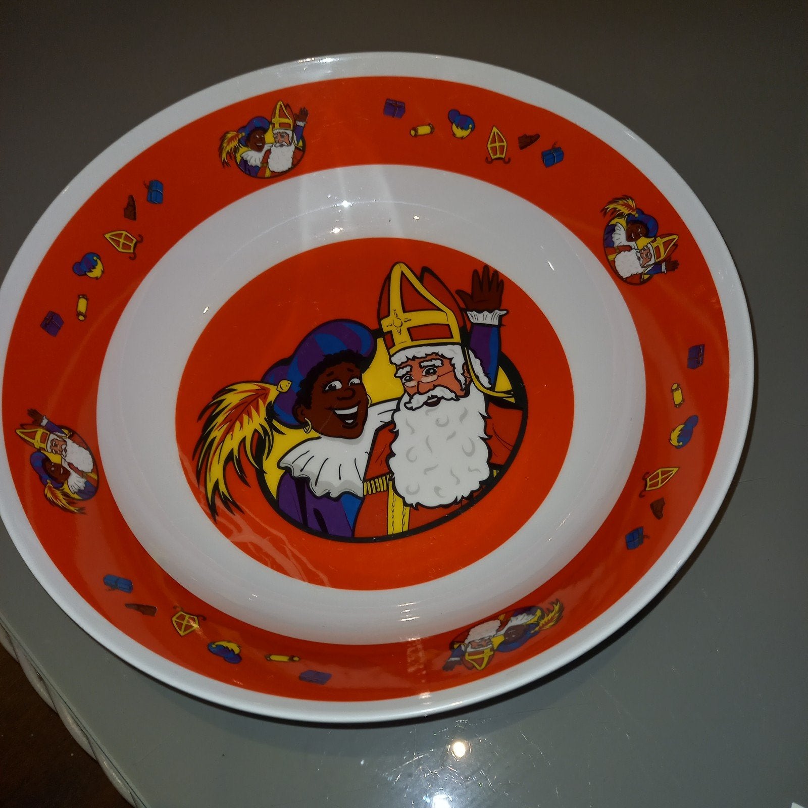Sinterklaas schaal, Ophalen of Verzenden, Gebruikt