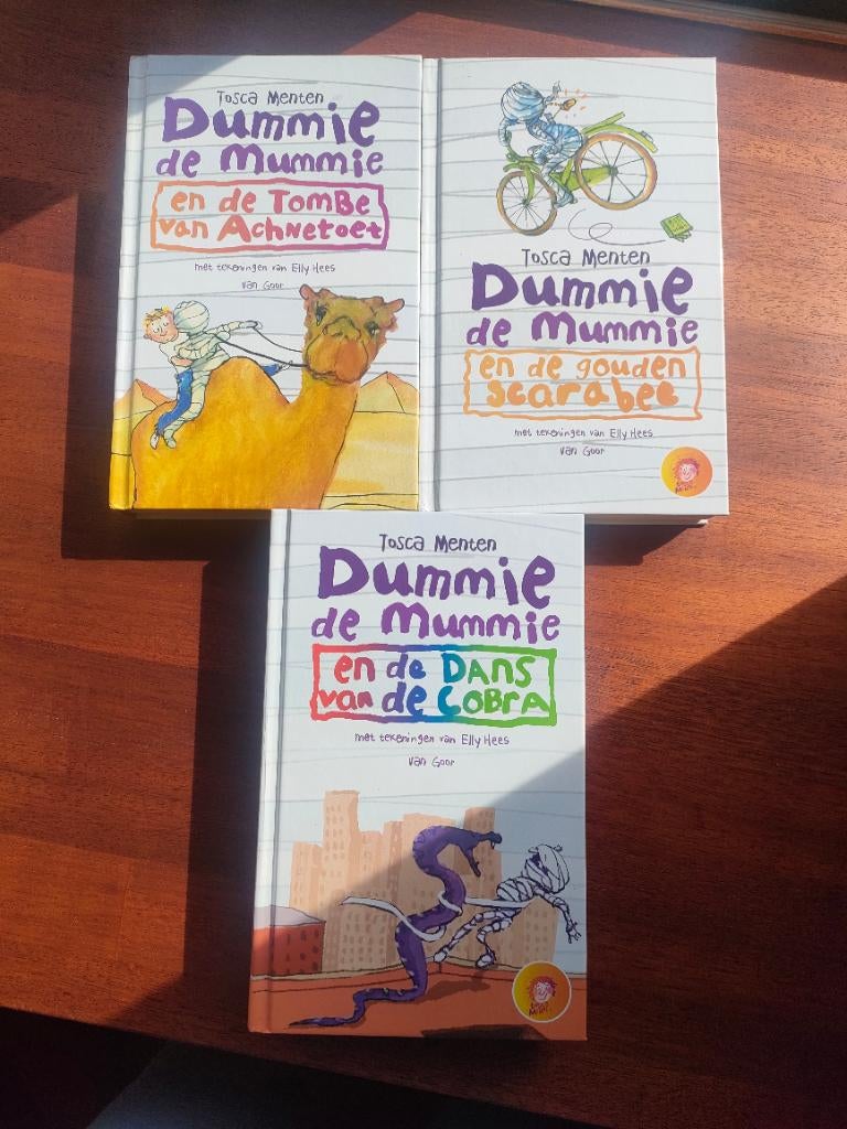Dummie de Mummie, Boeken, Ophalen, Gelezen