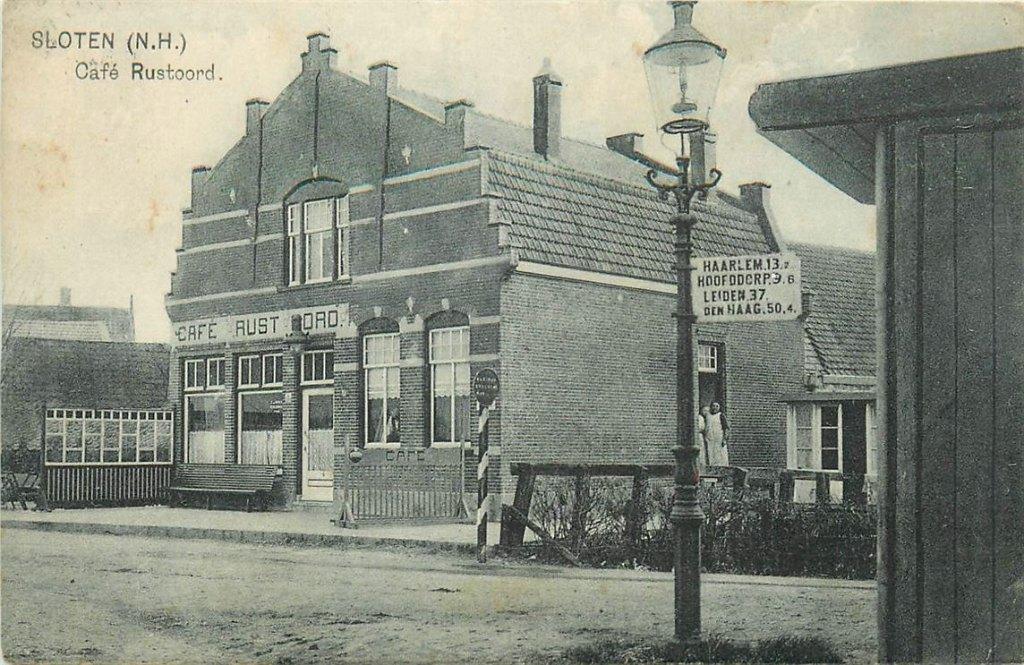 701-255-037 Sloten NH Cafe Rustoord, Verzenden, Voor 1920, Noord-Holland